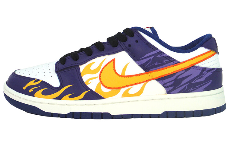 

Кроссовки Nike Dunk Skateboarding Shoes Unisex Low-top White, фиолетовый