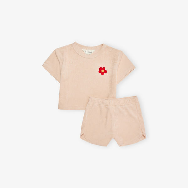 

Комплект из топа и шорт H&M Adorables, оранжевый