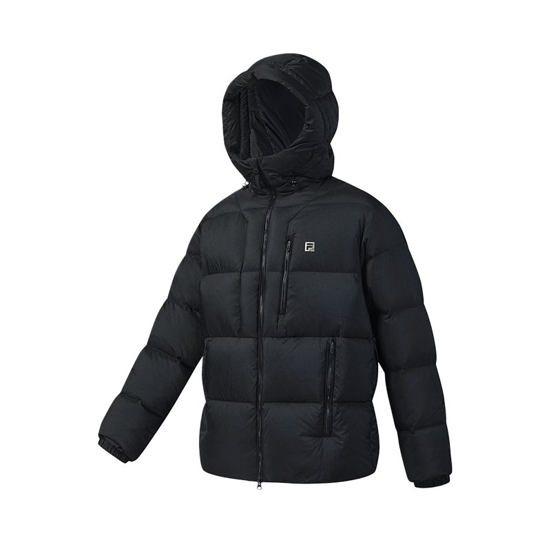 

FILA Фитнес пуховик мужской, Jet Black-BK