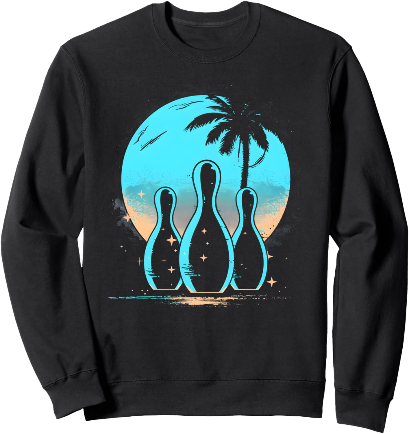 

Толстовка в стиле олдскул для боулинга Bowling Fan T-Shirt And Gift, черный