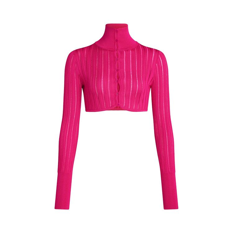 

Топ Alaïa Crinoline Cardian, Bougainvillea