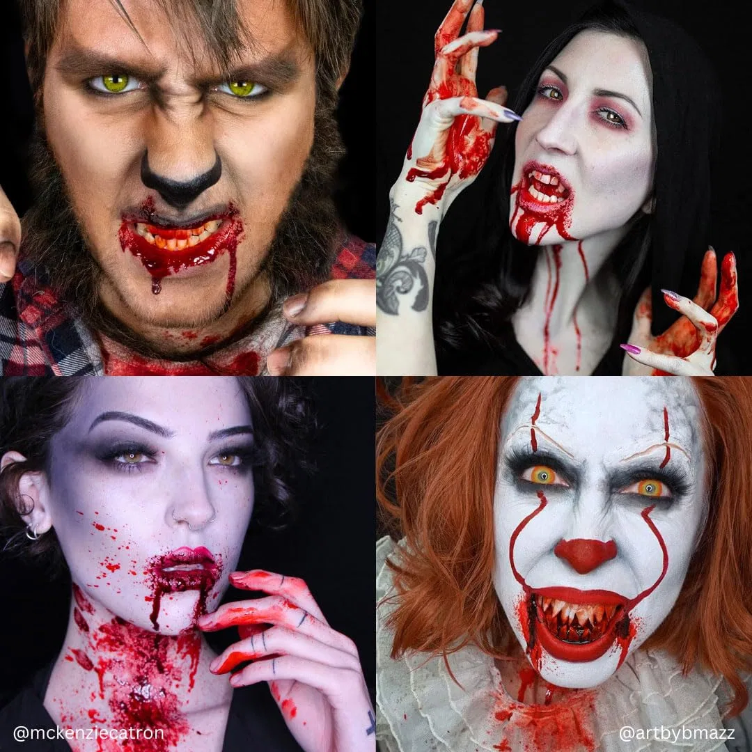 Искусственная сценическая кровь «Stage Blood» ярко-артериальная 470 мл от Mehron Mehron, Bright Arterial Red — фото 2