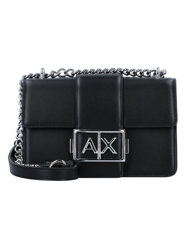 

Наплечная сумка Armani Exchange, черный