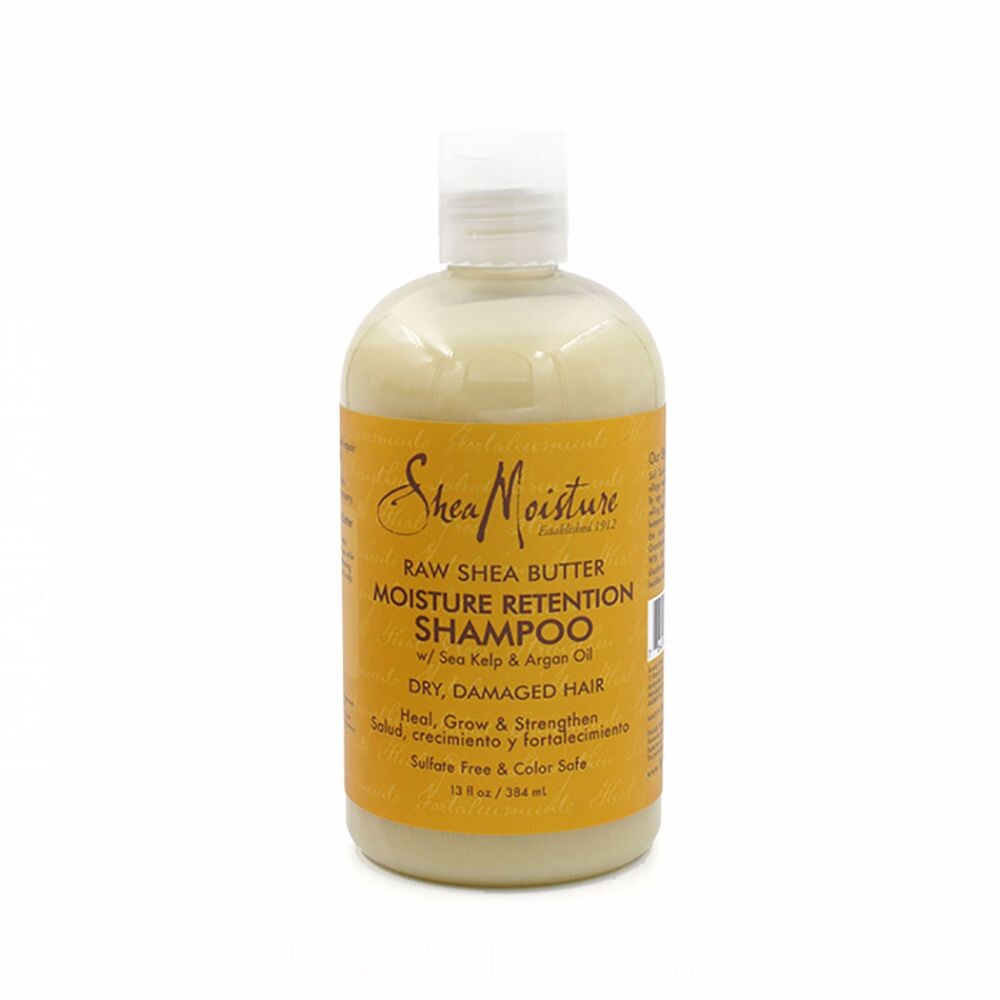 

Увлажняющий шампунь Raw Shea Butter Champú Retention Shea Moisture, 384 мл