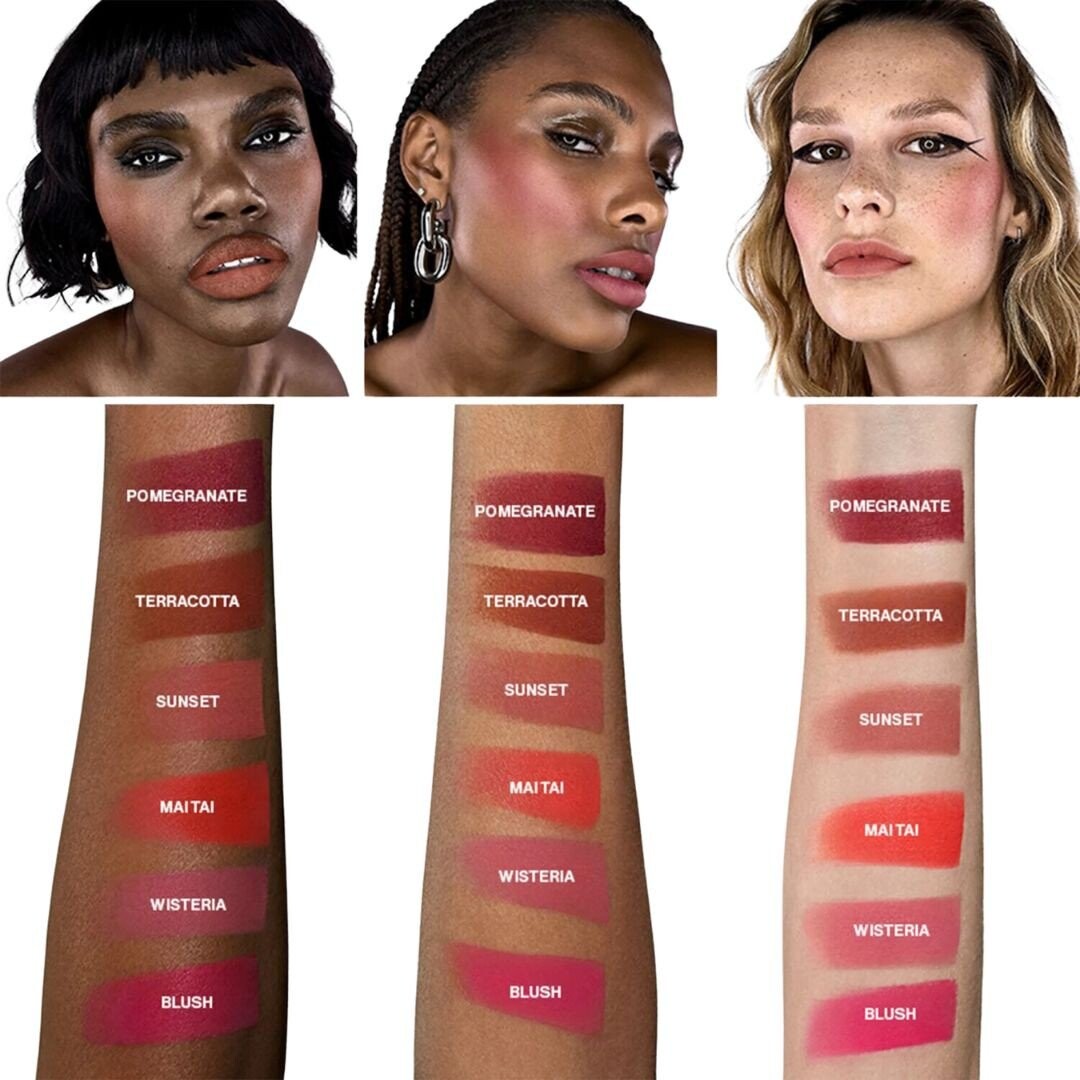 Smashbox, Halo Sheer to Stay Color Tints Lip + Cheek Sunset, тинт для щек, 10 мл — фото 2