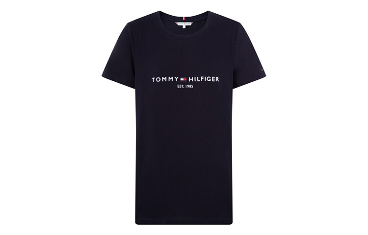 

Футболка женская темно-синяя Tommy Hilfiger