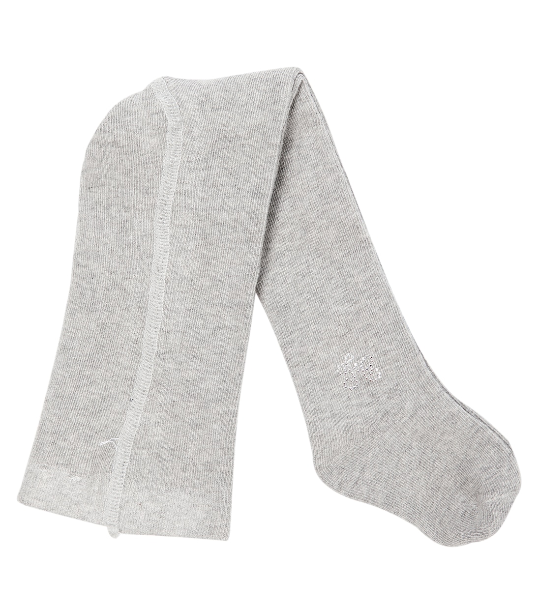 

Детские колготки из хлопковой смеси с декором Tartine et Chocolat, Gris