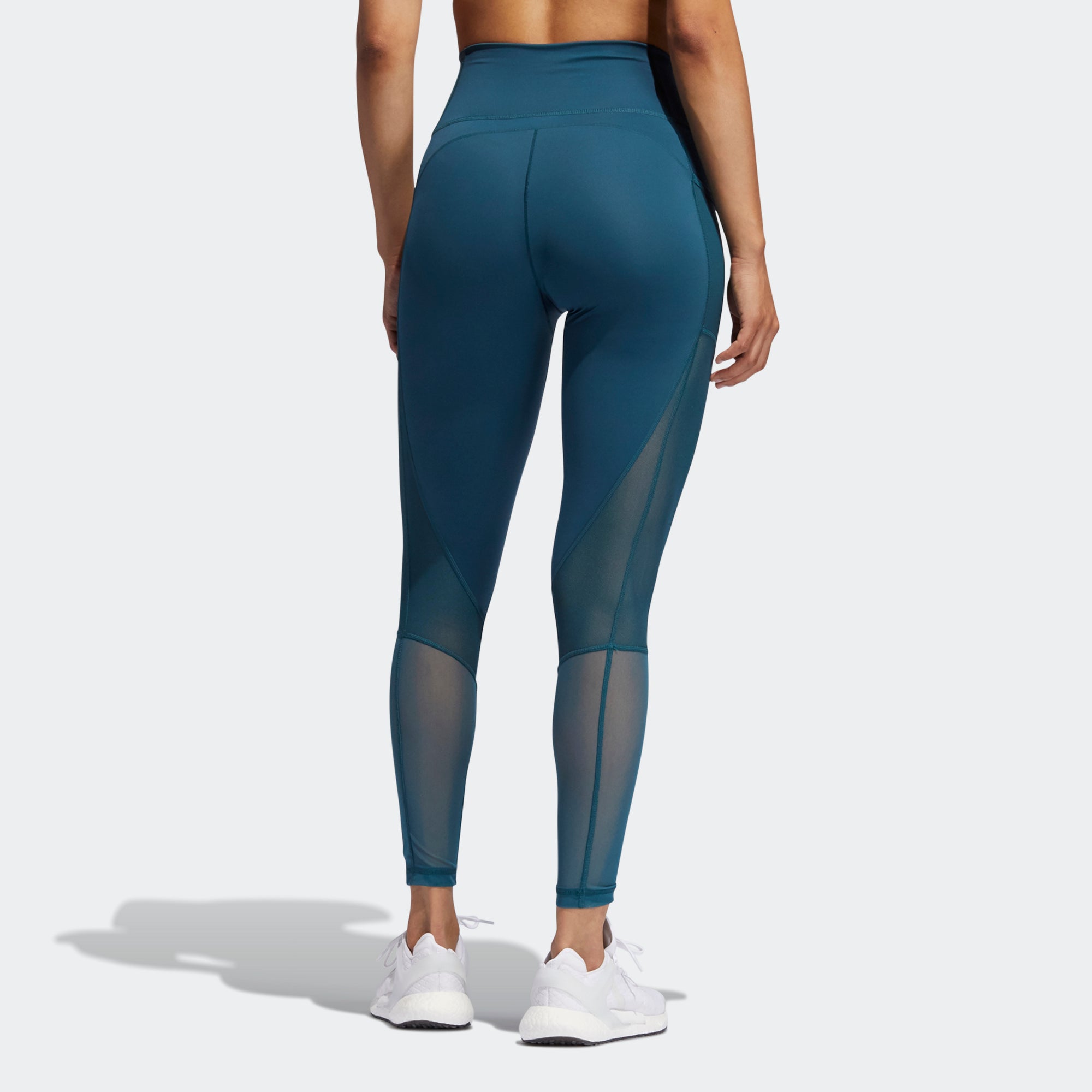 Брюки (WMNS) adidas Bt 2.0 Sumr 78t Fitness Pants Green — фото 4