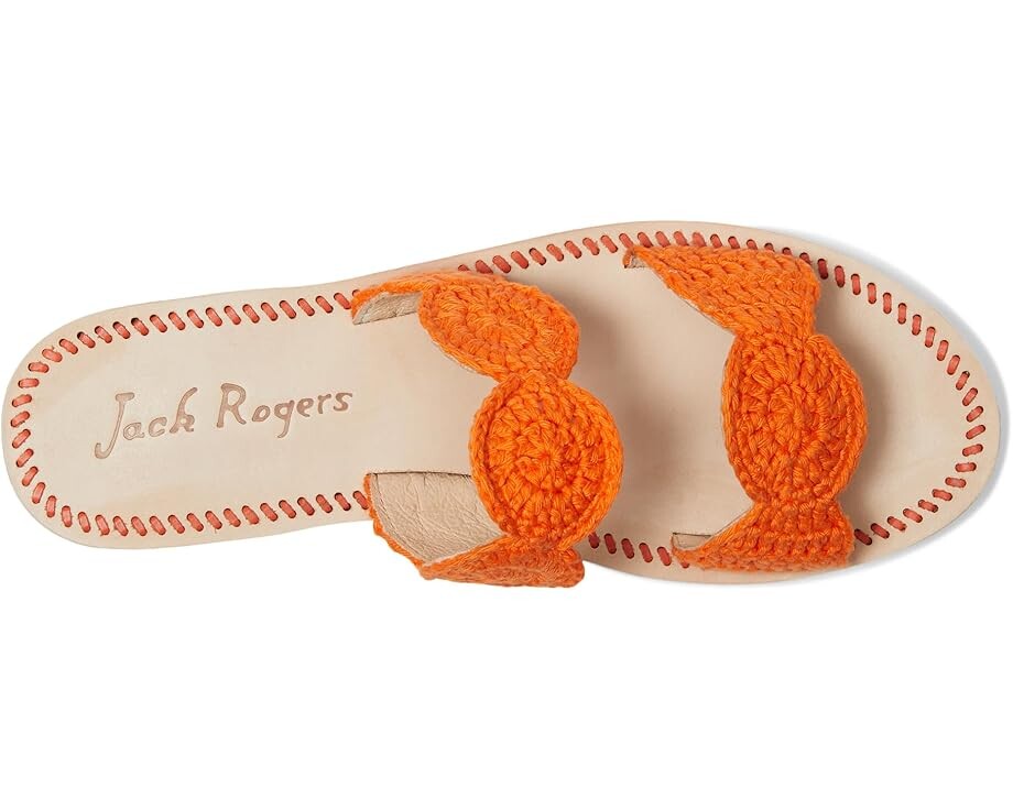 Туфли Jack Rogers Laurin Crochet Sandal - Crochet, цвет Clementine — фото 2