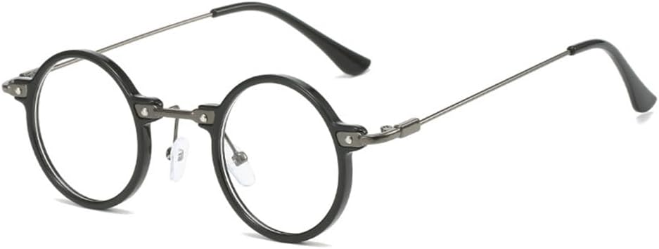 

Солнцезащитные очки UV400 с защитой от УФ-излучения — маленькая круглая оправа, металлический панк, линзы Ocean, для женщин и мужчин, для бега и занятий спортом на открытом воздухе UYPTK, Black Clear