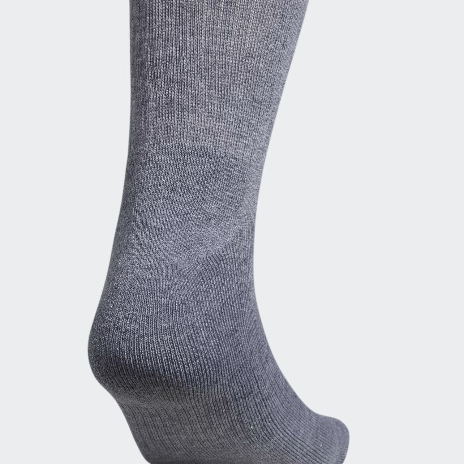 Спортивные мягкие носки для экипажа, 6 пар Adidas, Medium Grey Heather — фото 4