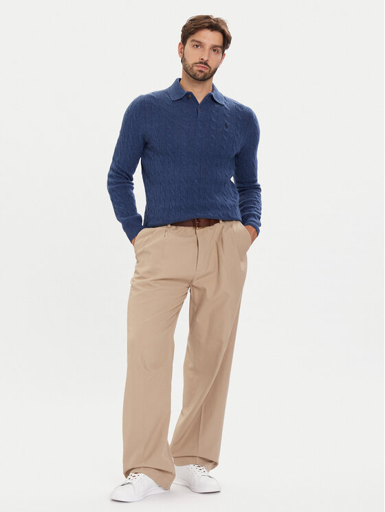 Свитер regular fit 710974165003 Polo Ralph Lauren, синий — фото 2