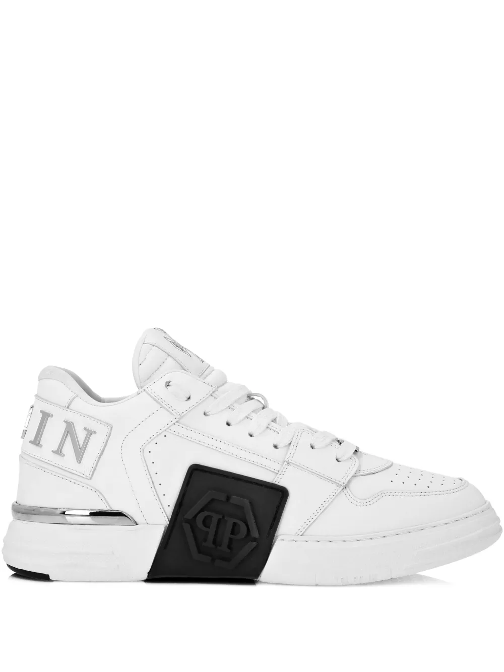 

Кроссовки Phantom Kicks с логотипом Philipp Plein, белый