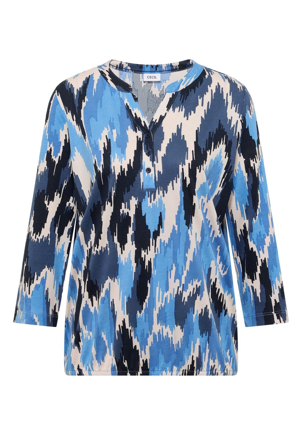 

CECIL Лонгслив в синем цвете