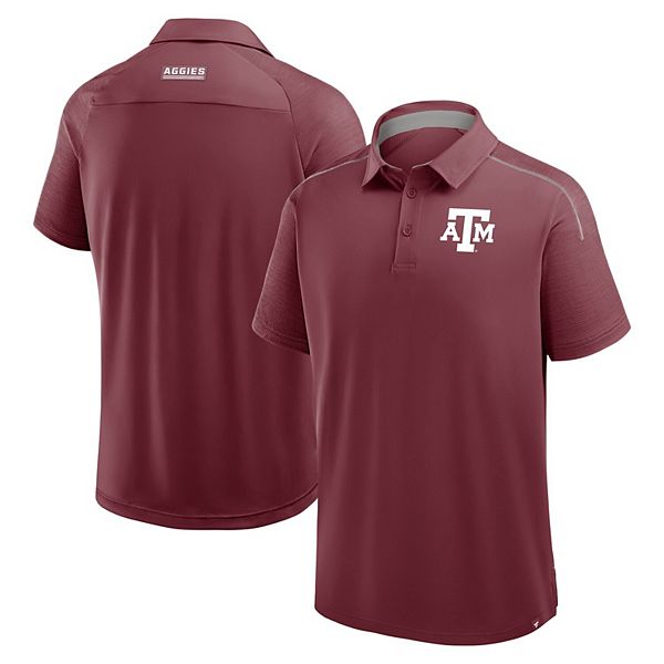 

Мужская бордовая поло Texas A&M Aggies Take the Lead Defender Raglan Fanatics
