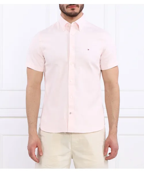 

Рубашка Slim fit Tommy Hilfiger, розовый