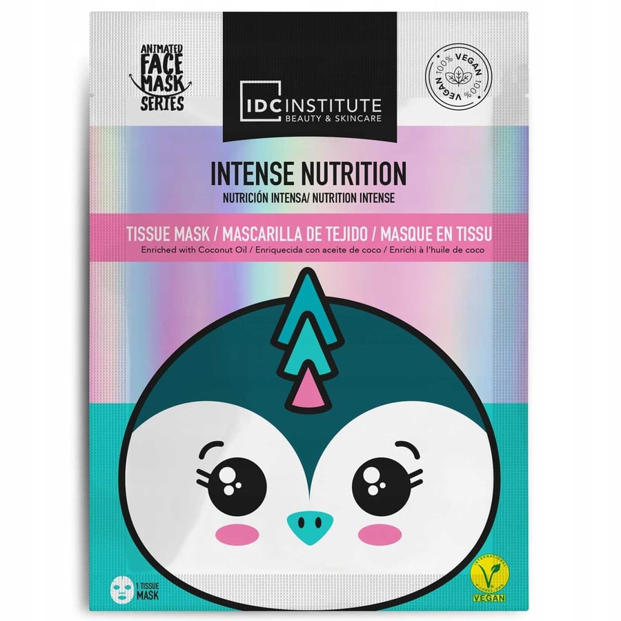 

Институт IDC, Питательная веганская тканевая маска для лица Penguin