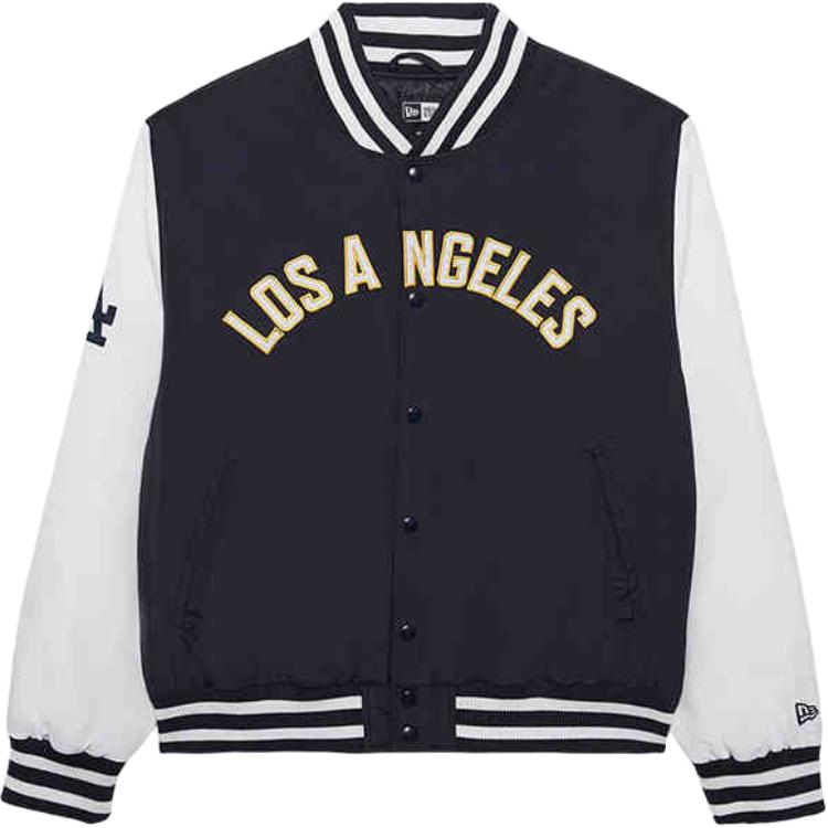 

New Era Куртка бейсбольная MLB FW24 Los Angeles Dodgers унисекс синяя, Navy Blue