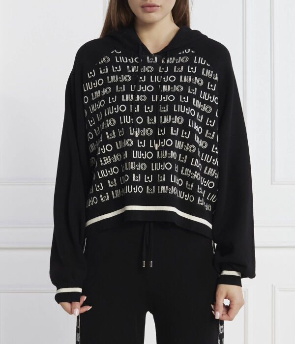 

Свитер Relaxed fit Liu Jo Sport, черный