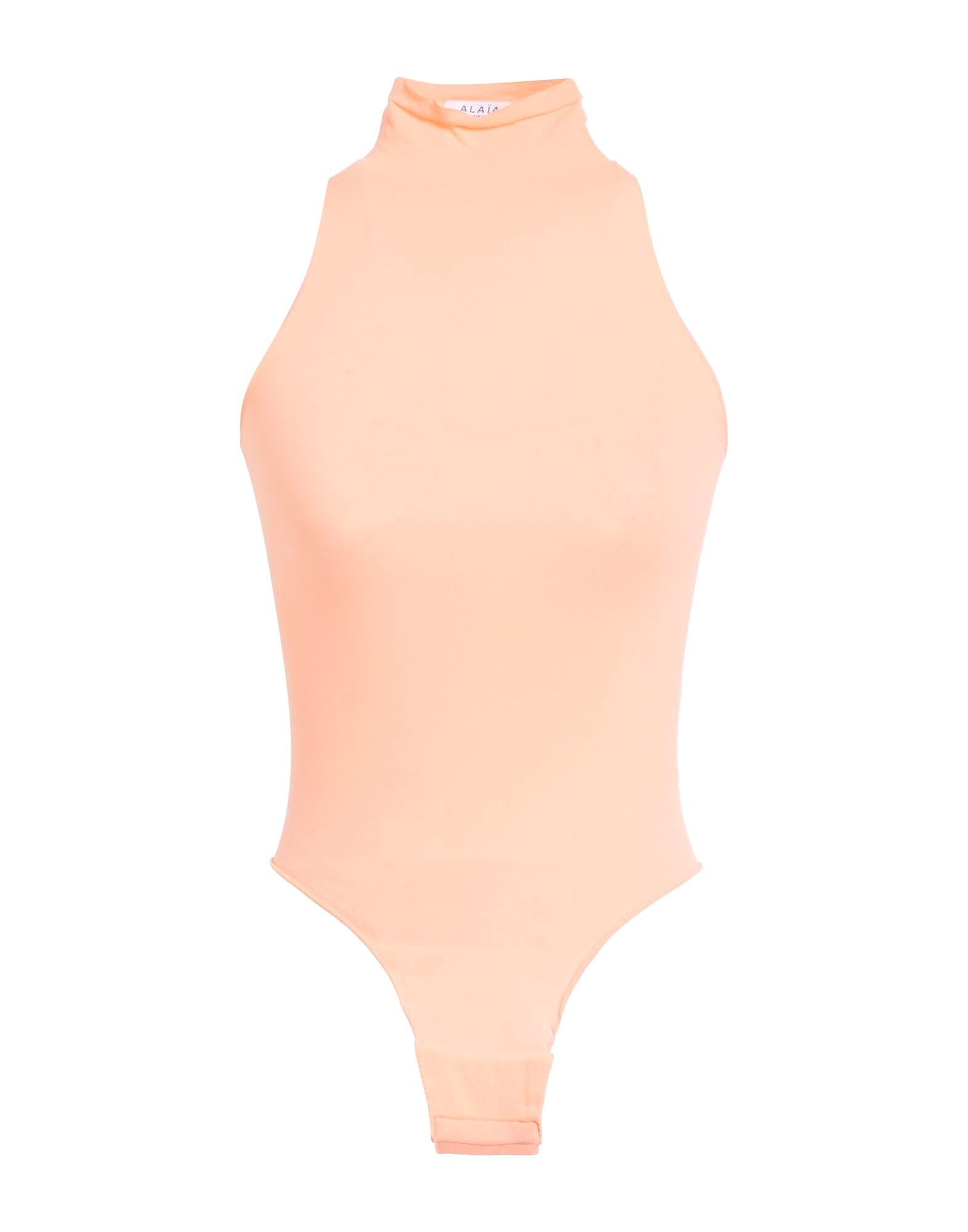 

Боди Alaïa, абрикосовый
