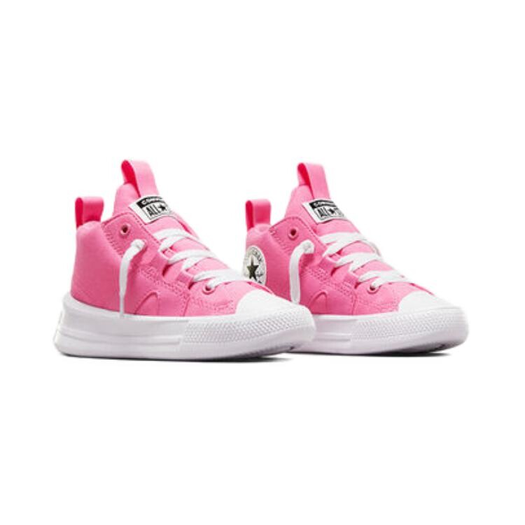Кроссовки для скейтбординга Chuck Taylor All Star Kids PS Low-top розовые Converse, розовый — фото 3