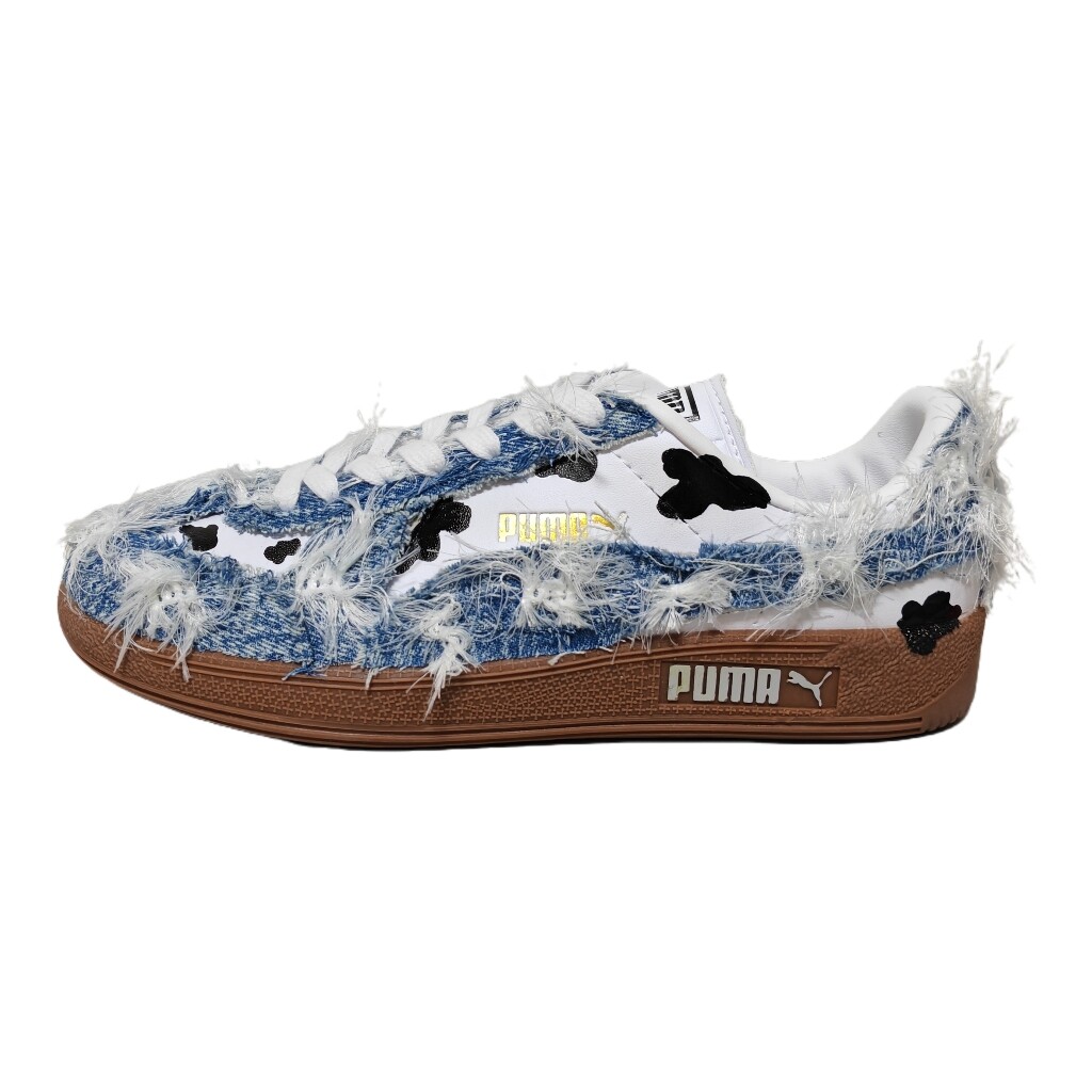 

Кроссовки Puma Army Trainer Skateboarding Shoes Unisex Low-top White/Blue/Black, голубой, Синий, Кроссовки Puma Army Trainer Skateboarding Shoes Unisex Low-top White/Blue/Black, голубой