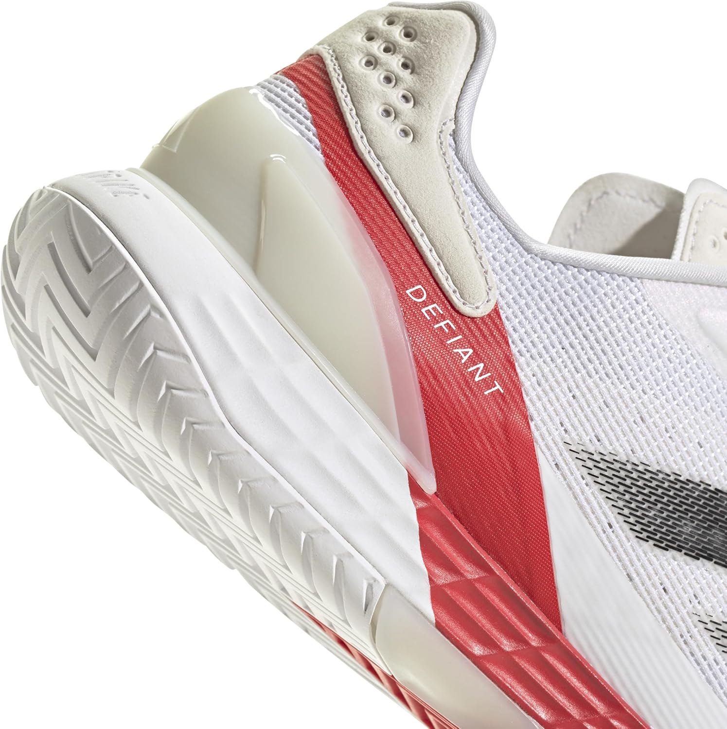 Мужские кроссовки Adidas Defiant Speed 2, белый/черный — фото 3