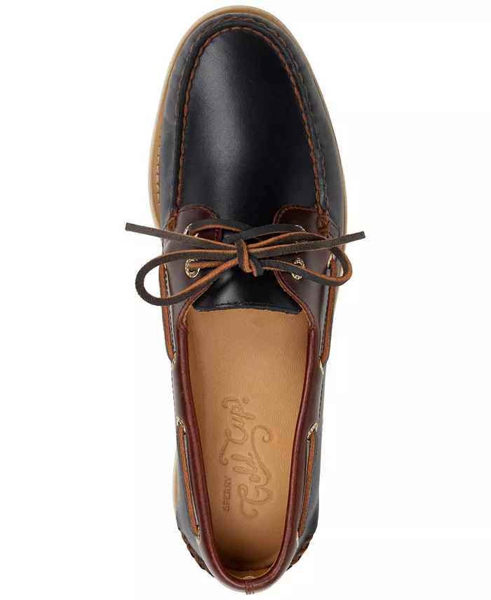 Мужские лодочные туфли Gold Cup Authentic Original с двумя шнуровками Sperry, мультиколор — фото 4