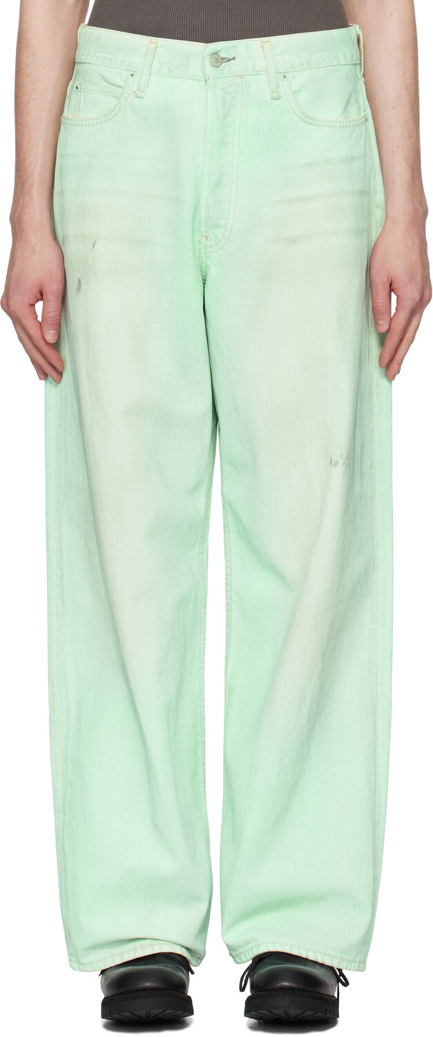 

Зеленые мешковатые джинсы 1981M Acne Studios