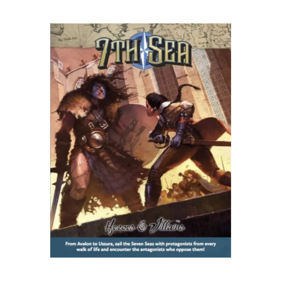 

Heroes & Villains, 7th Sea (2nd Edition) (John Wick Presents), твердый переплет