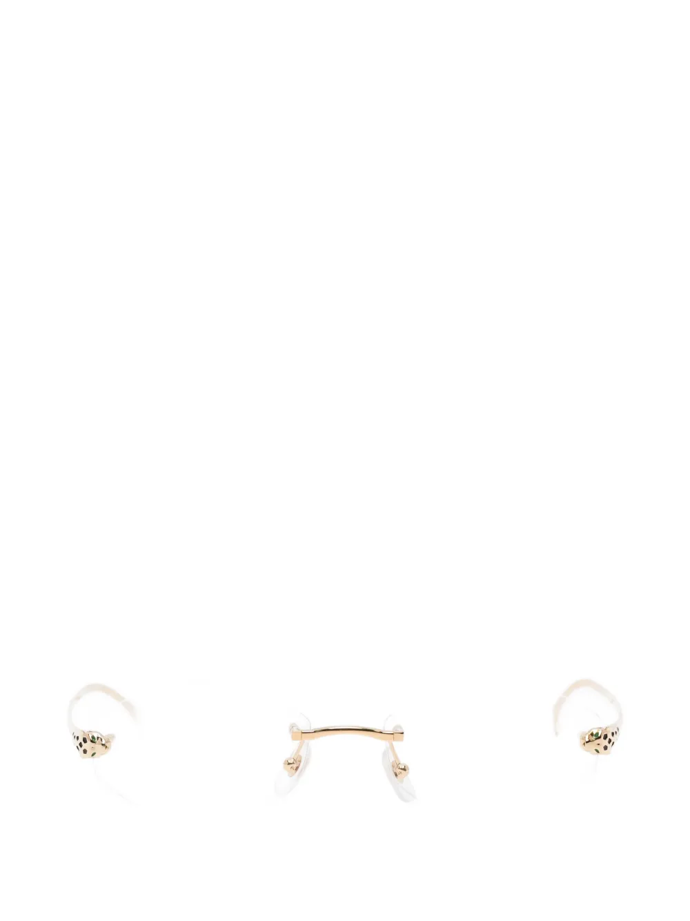 

Очки без оправы Cartier, белый