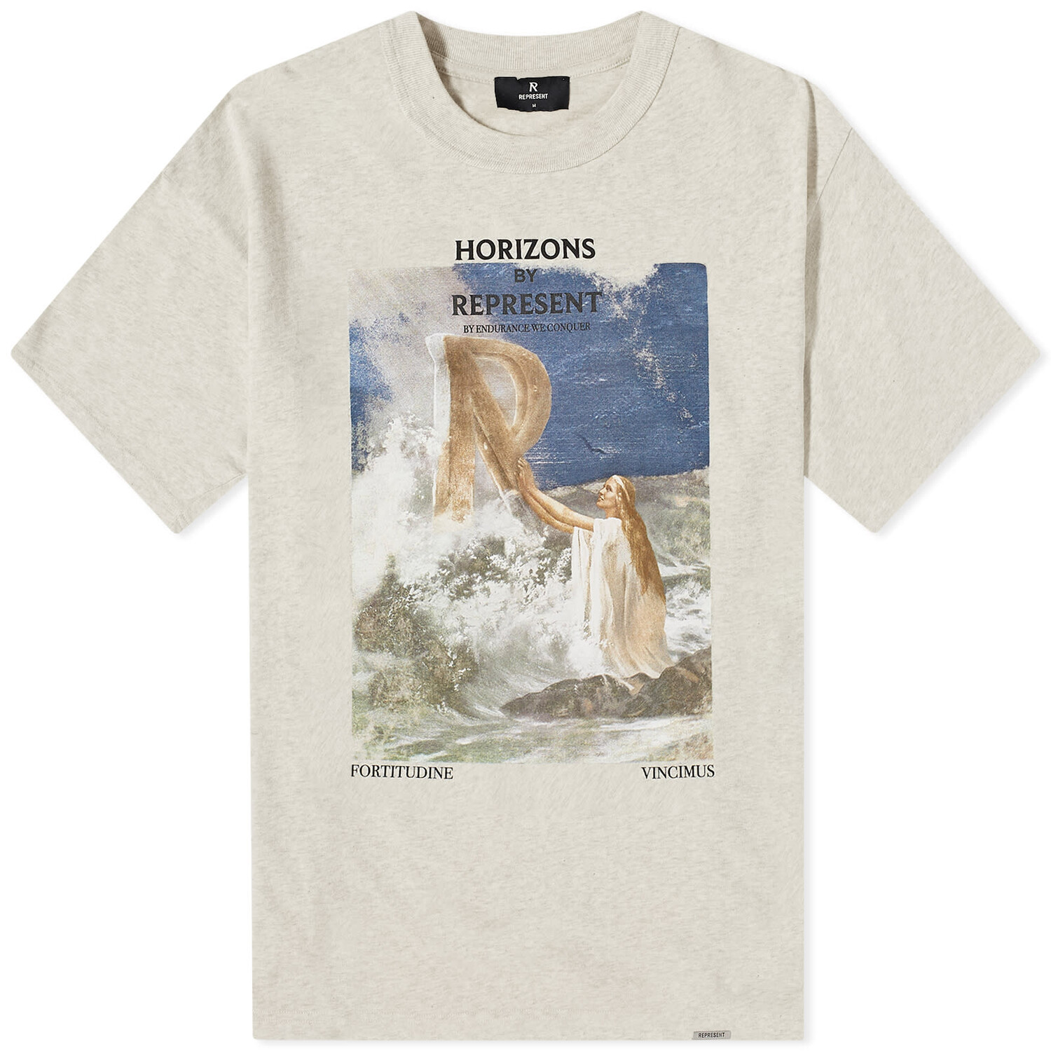 

Футболка Represent Higher Truth T-Shirt, цвет Cream Marl