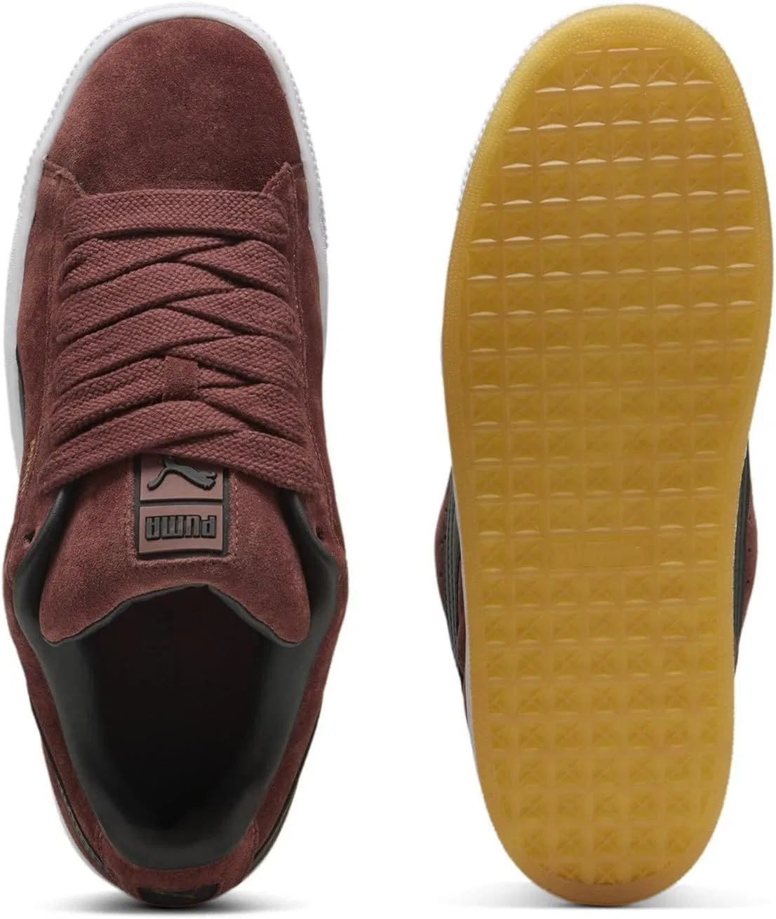 Кроссовки PUMA Suede XL, Brown — фото 3
