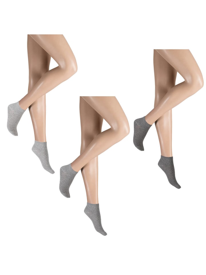 

Hudson Набор из 3 пар носков Simply³ для кроссовок, серый цвет