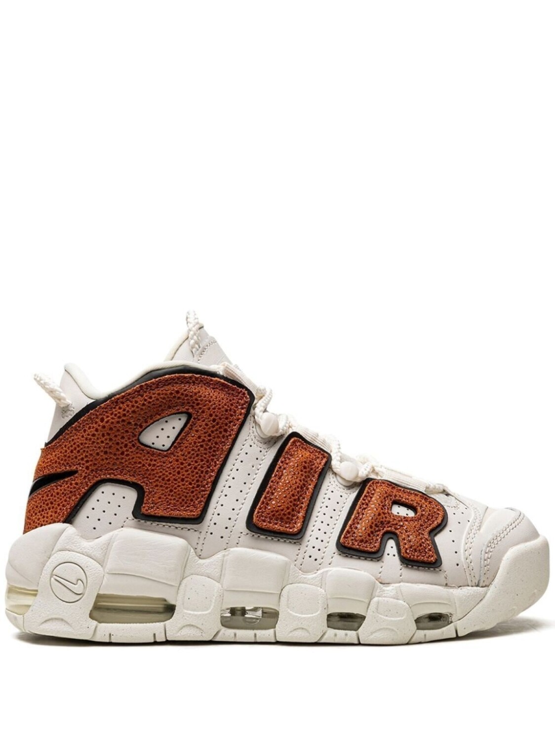 

Кроссовки Nike Air More Uptempo, белый/темно-оранжевый