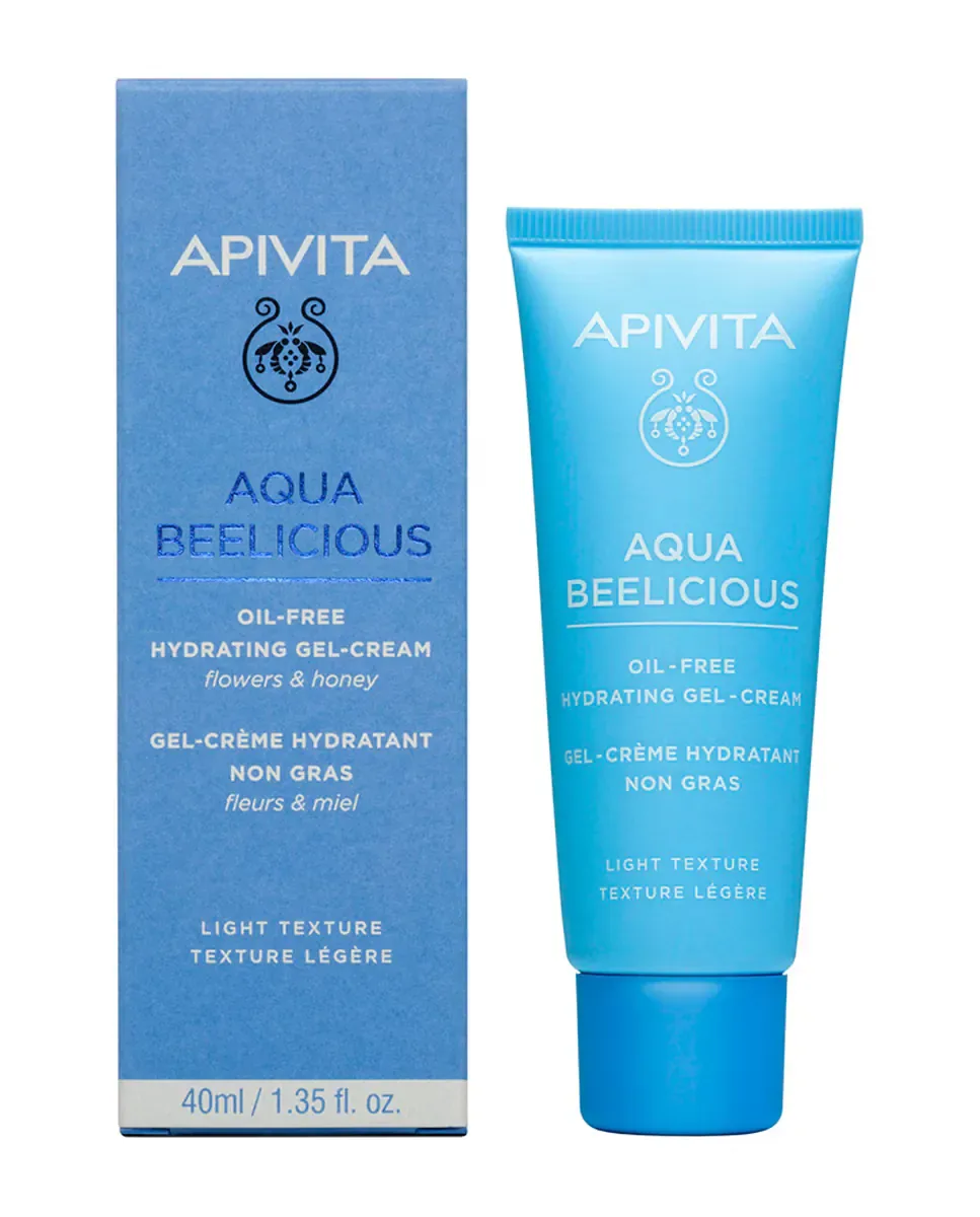 Крем для лица Apivita — Увлажняющий гель- Aqua Beelicious без масла, 40 мл — фото 2