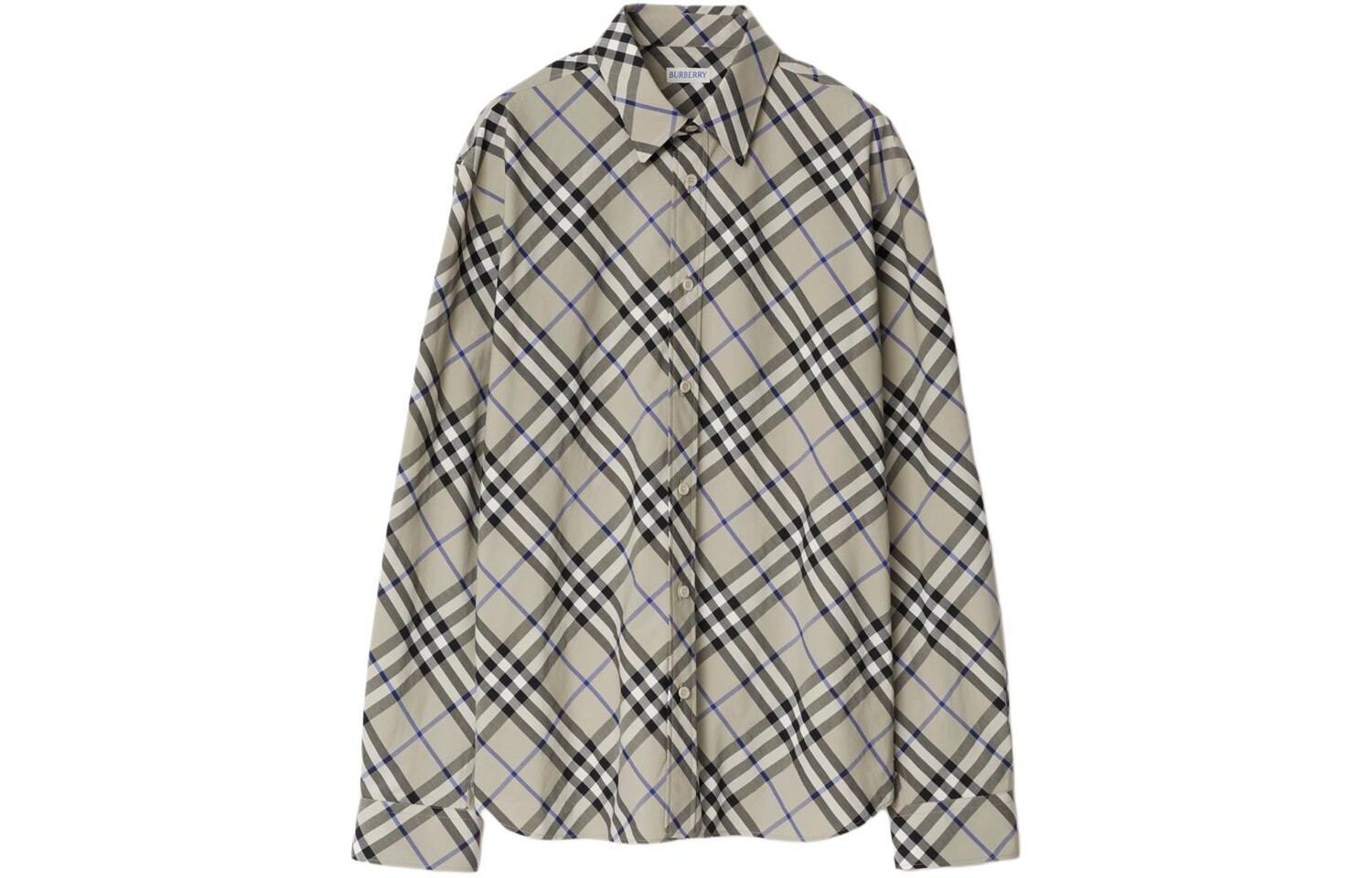 

Рубашка мужская Lichen Color Burberry, цвет Lichen color