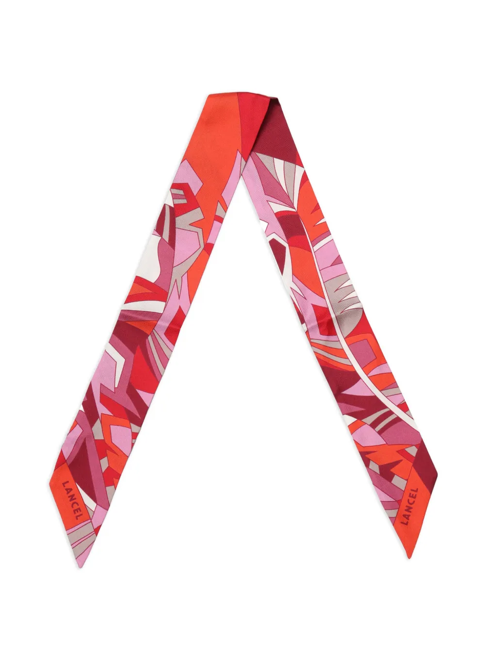 

Шелковая повязка на голову Arabesque Lancel, красный
