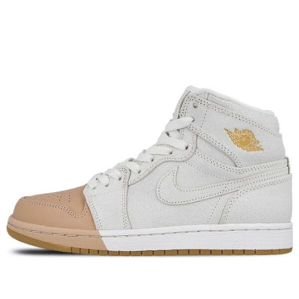 Кроссовки 1 ретро премиум класса Air Jordan, белый