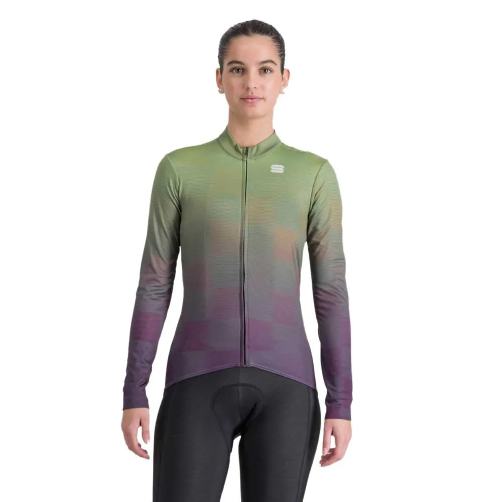 

Джерси с длинным рукавом Sportful Rocket Thermal, зеленый