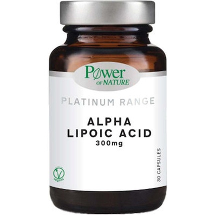 

Платина Альфа Липоевая Кислота 300 мг 30 Капсул Power Health