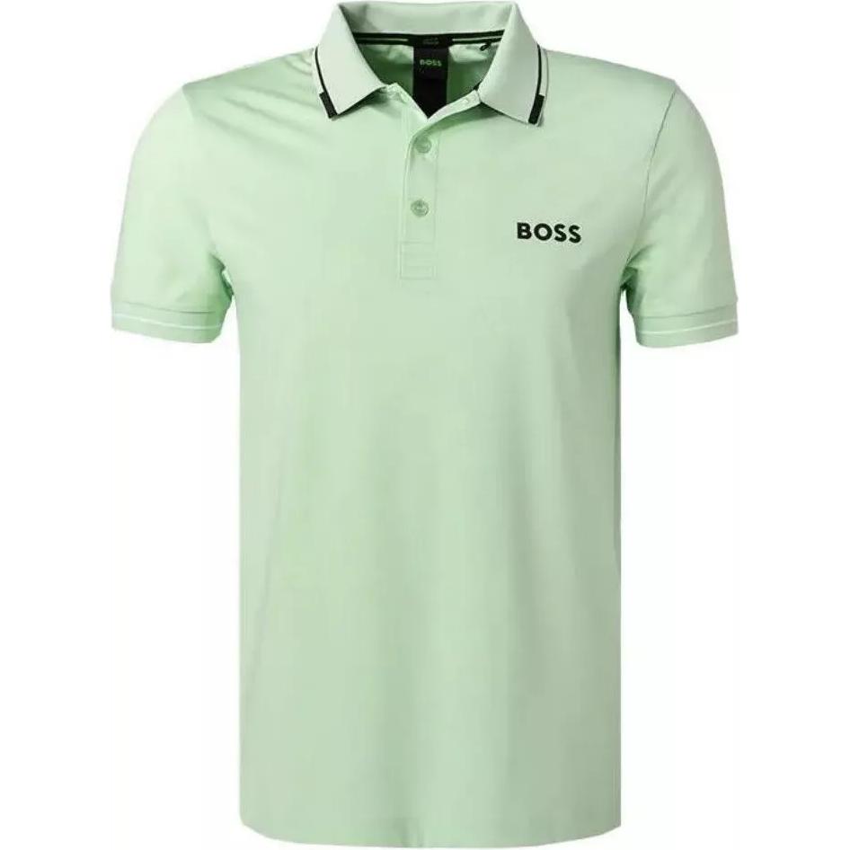 

Футболка поло HUGO BOSS, зеленая