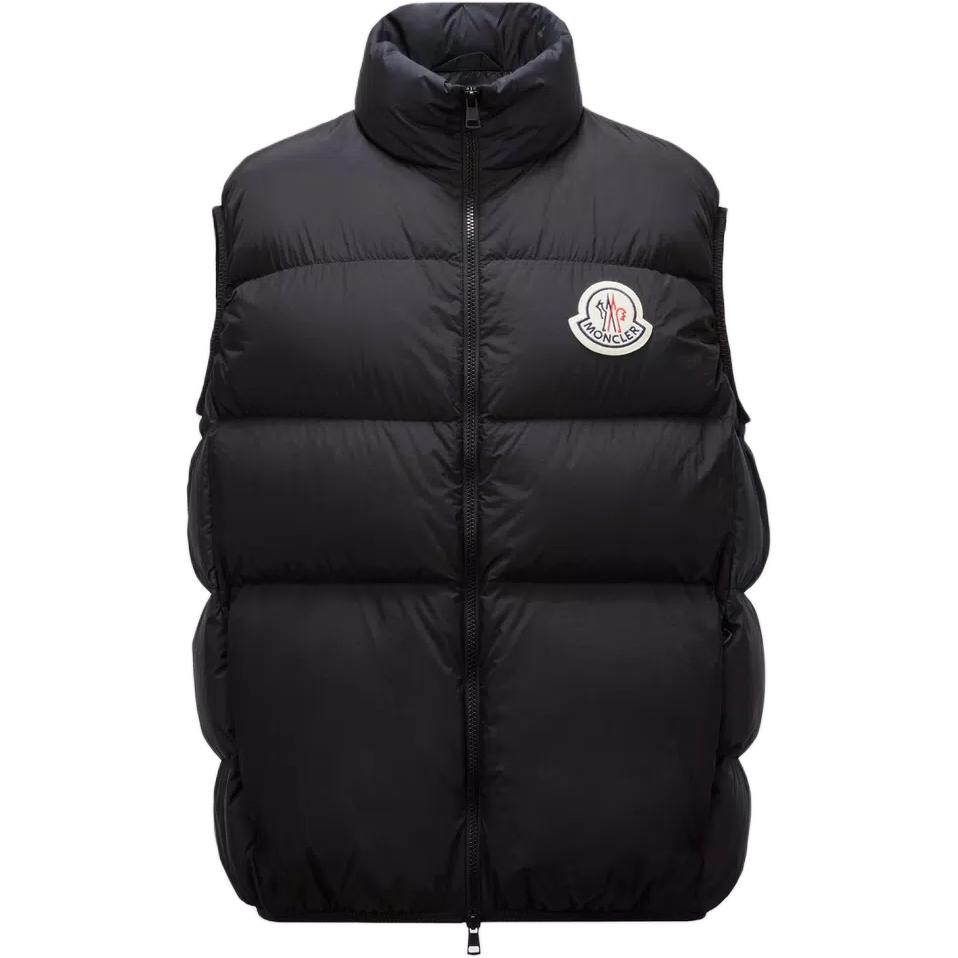

Пуховик мужской черный Moncler