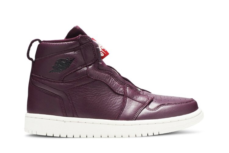 

Кроссовки Air Jordan Wmns Air Jordan 1 Retro High Zip 'Bordeaux', красный