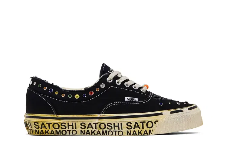 Кроссовки Satoshi Nakamoto x Vans Era 95, черный