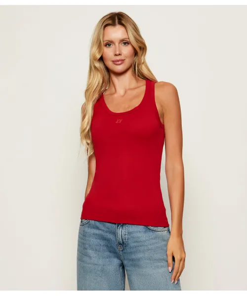 

Топ датамиа Slim fit Hugo, красный