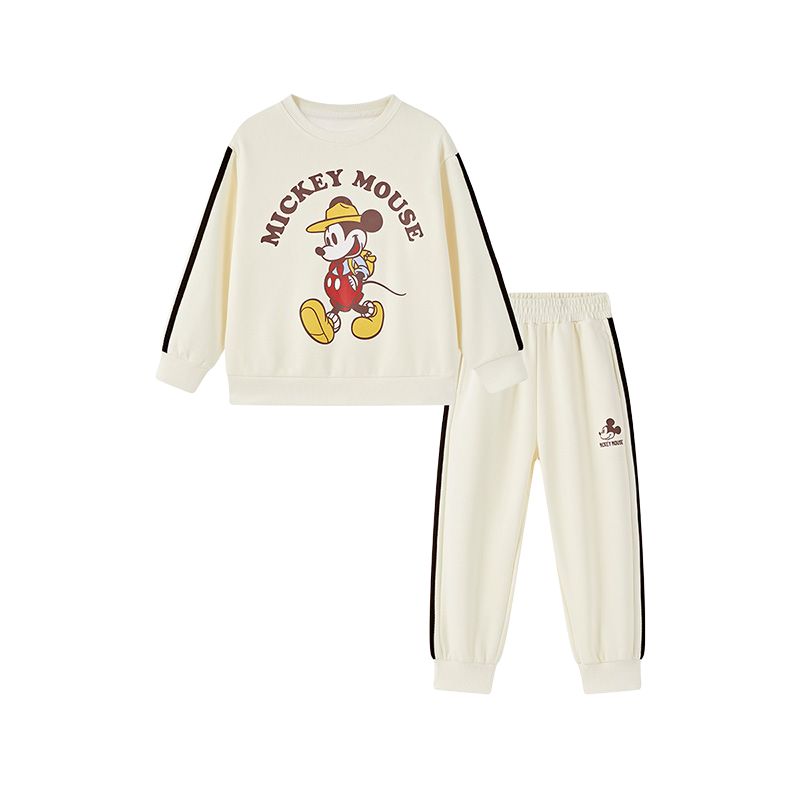 

Повседневный спортивный костюм Mickey Series комплект из 2 предметов для детей Disney, белый