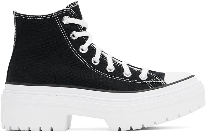 Черные кроссовки Chuck Taylor All Star с выступами на платформе Converse