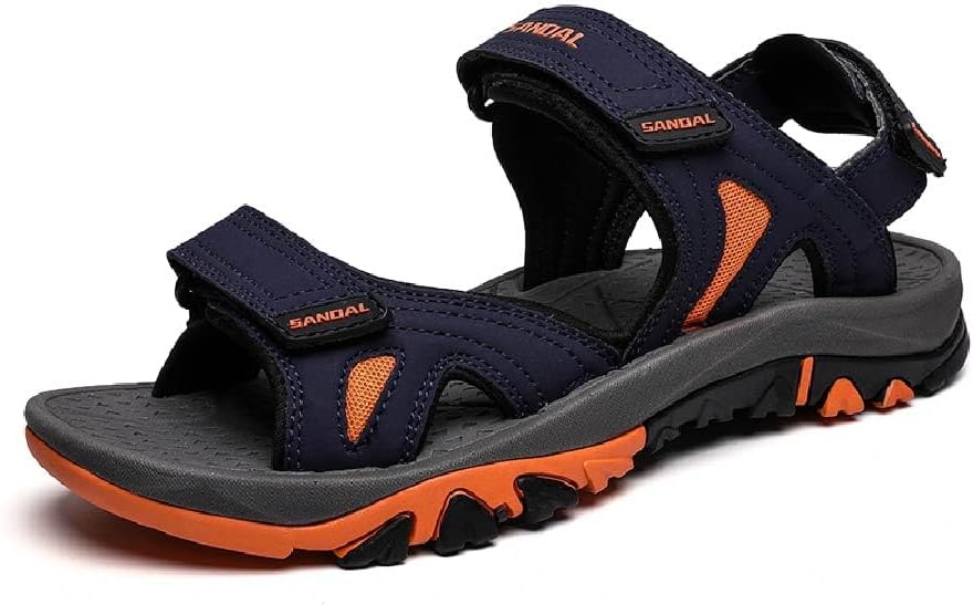 

Мужские повседневные сандалии Asifn, летние с открытым носком, легкие водонепроницаемые пляжные туфли для спорта на открытом воздухе, походов и альпинизма, синий