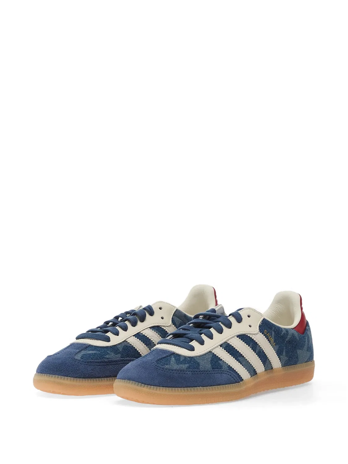 Кроссовки Samba с принтом adidas, синий — фото 2